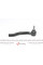 91025341 RTS Наконечник рульової тяги (R) Toyota Corolla/Auris 06-18/Prius Plus 11-