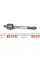 9290401 RTS Тяга рульова Renault Master II/Opel Movano 98-/Nissan Interstar 02- (L=178mm)