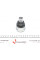 9309759 RTS Опора кульова (передня/знизу) Hyundai Santa Fe 01-12/Trajet 00-08/Kia Sorento 09- (d=20mm/42.75mm)