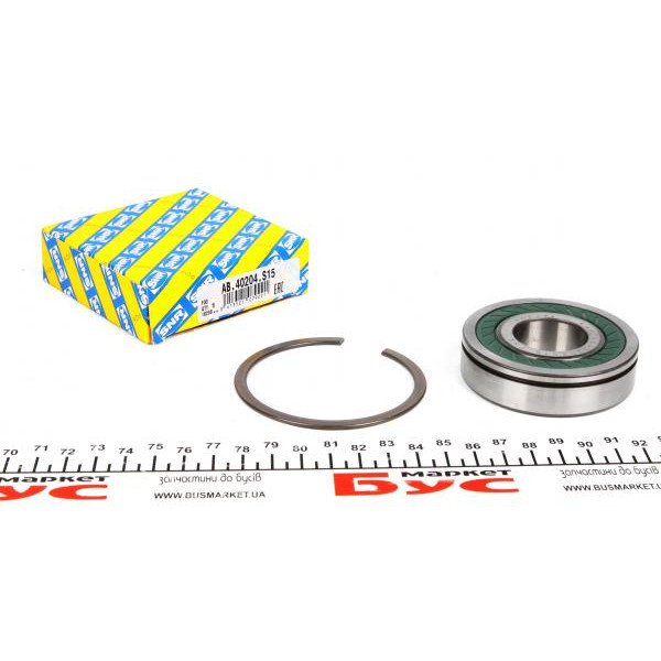 AB40204S15 SNR Підшипник КПП Fiat Doblo (28x67x18) (первичка) C503, C510, C513