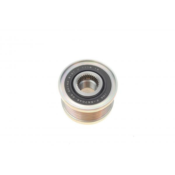 GA76803 SNR Шків генератора Nissan Qashqai 2.0i 07-13 (49.82x39.8)