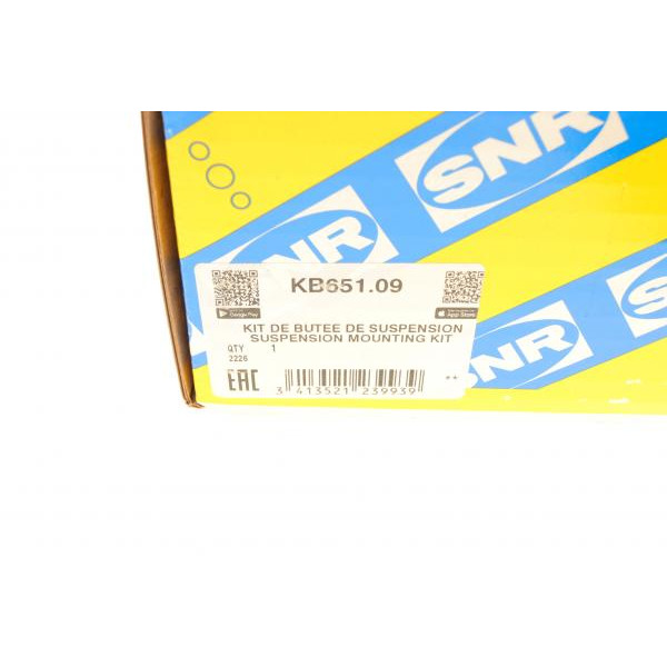 KB65109 SNR Подушка амортизатора (переднього) + підшипник MB E-class (W212) 09-