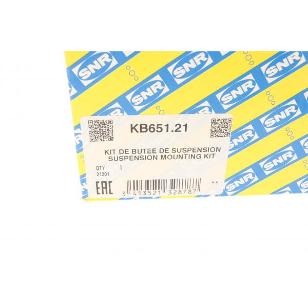 KB65121 SNR Подушка амортизатора (переднього) MB E-class (S211/W211) 02-10