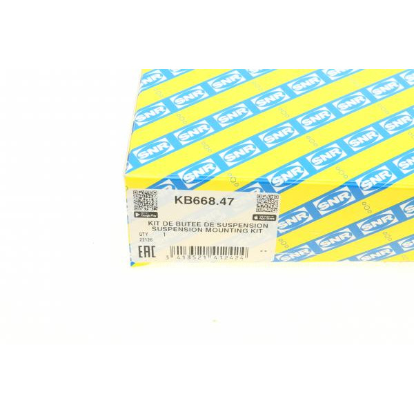 KB66847 SNR Подушка амортизатора (переднього) + підшипник Nissan Maxima QX 2.0-3.0 95-00