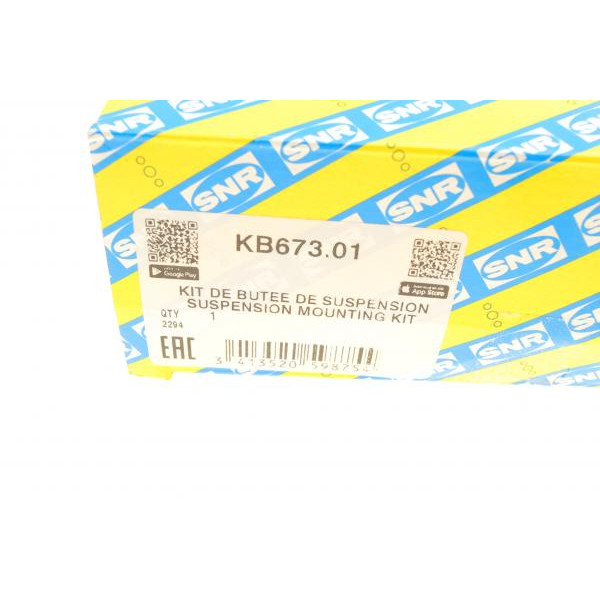 KB67301 SNR Подушка амортизатора (переднього) + підшипник Hyundai Accent 94-05/VW T4 2.5 TDI 95-03