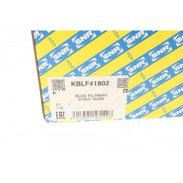 KBLF41802 SNR Подушка амортизатора (переднього) Nissan Qashqai 07- (L)