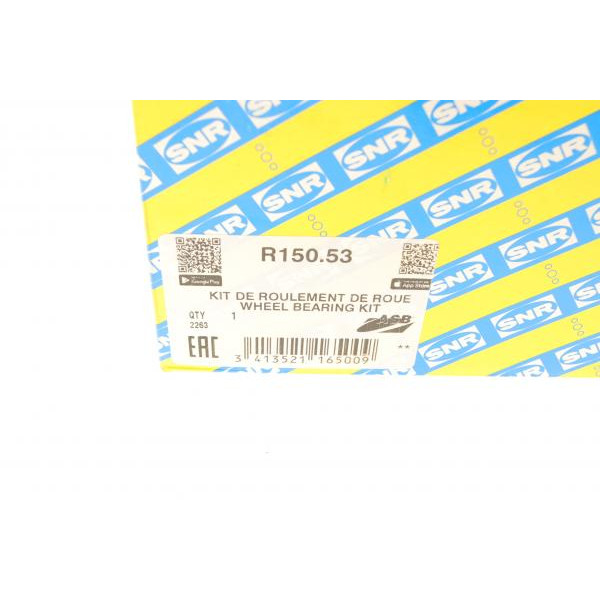 R15053 SNR Підшипник маточини (задньої) BMW X3 (F25) 10-17 N20/N47/N52/N57
