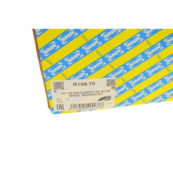 R15870 SNR Підшипник маточини (передньої/задньої) Audi A6/Fiat 500X/Jeep Renegade 14-