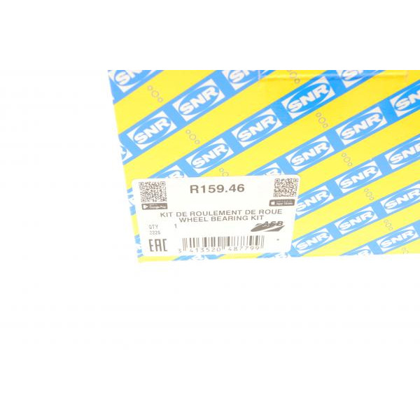 R15946 SNR Підшипник маточини (задня) Citroen C8/Peugeot 807 02- (+ABS) (30x120x69.3)