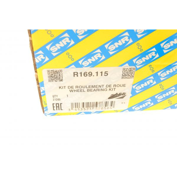 R169115 SNR Підшипник маточини (передньої) Lexus CT 10-/Toyota Corolla 18-