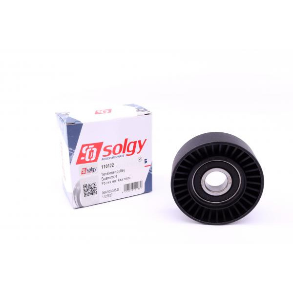 110172 SOLGY Ролик генератора VW Caddy III/T5 1.9TDI /2.0 (натяжний) (70x24)