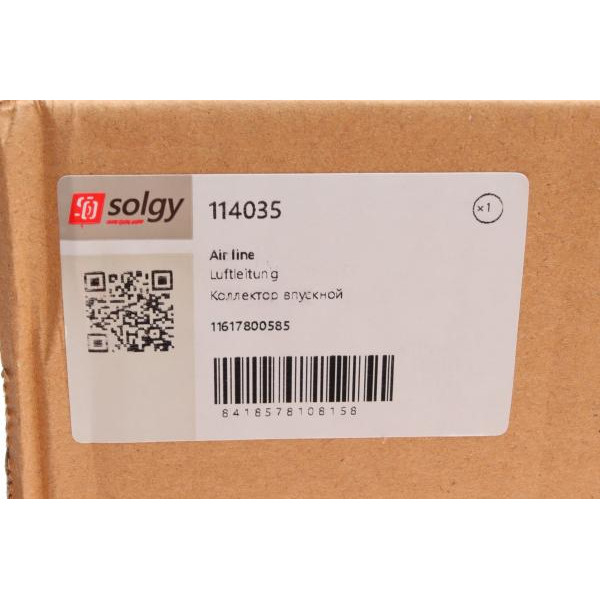 114035 SOLGY Колектор впускний M57 BMW 3 (E90/E92/E93)/ 5 (E60/ E61)/ 6 (E63/ E64) 03-11