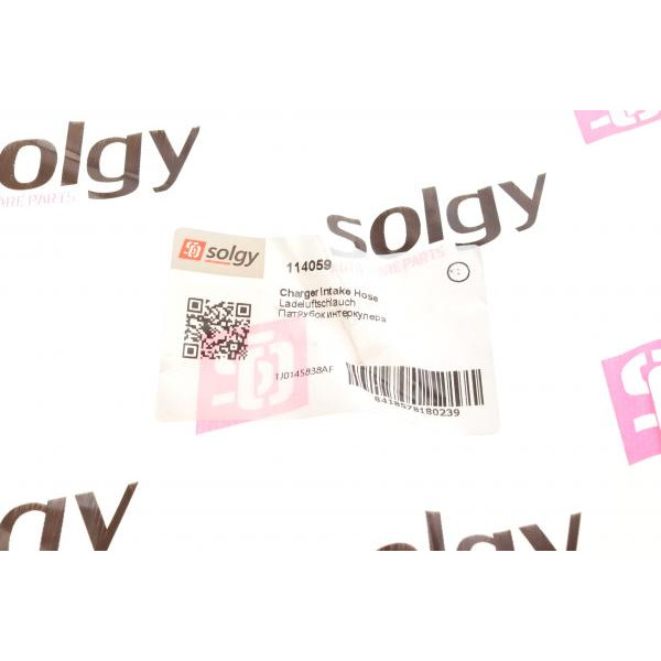 114059 SOLGY Патрубок інтеркулера VW Golf IV/Skoda Octavia 1.9TDI 00-06