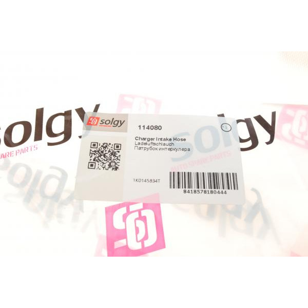 114080 SOLGY Патрубок інтеркулера VW Passat/Skoda Octavia II 2.0 TDI 03-