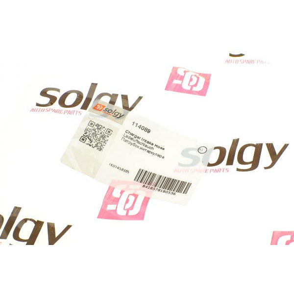 114089 SOLGY Патрубок інтеркулера VW Golf V 2.0 GTI/Audi A3/Seat Leon/Toledo 2.0 TFSI 04-