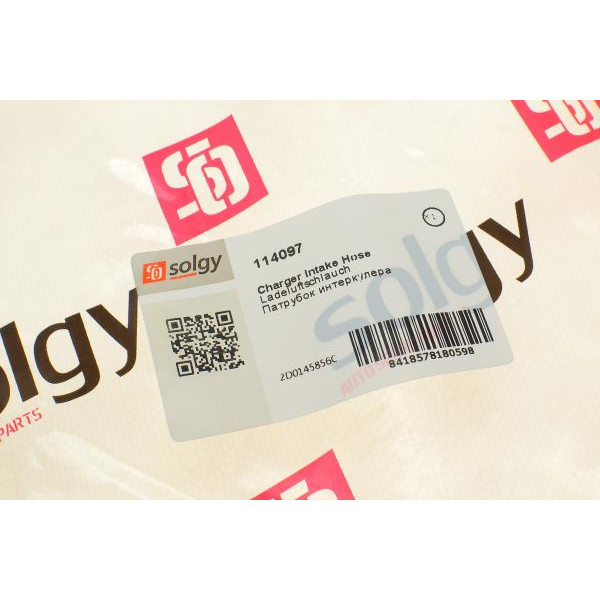 114097 SOLGY Патрубок інтеркулера VW LT 2.8 TDI 96-