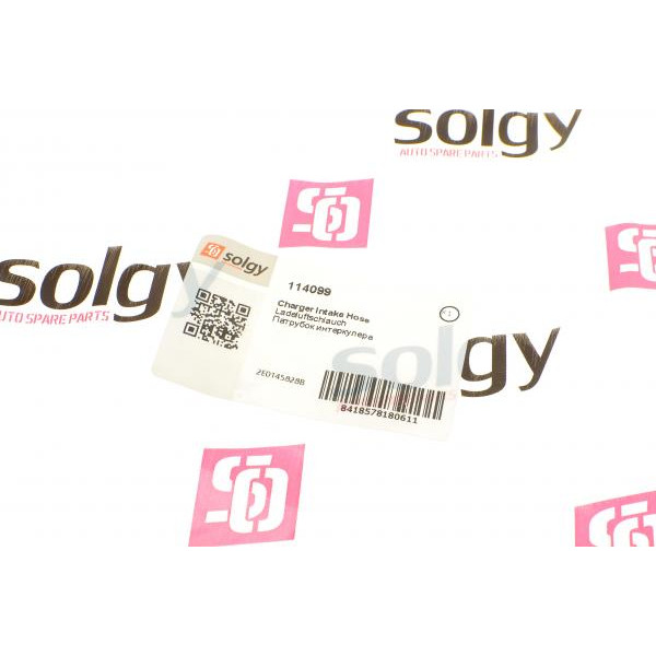 114099 SOLGY Патрубок інтеркулера (L) VW Crafter (30-35) 2.0TDI 10-16