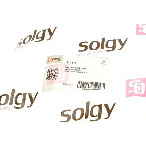 114114 SOLGY Патрубок інтеркулера (впуск) (L) VW Caddy III 1.9/2.0 TDI 04-