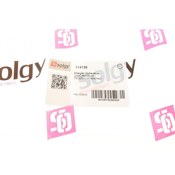 114128 SOLGY Патрубок інтеркулера (R) VW Tiguan 2.0TFSI 07-18