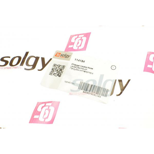 114154 SOLGY Патрубок інтеркулера (нижній) (R) VW T5 2.0TDI 09-