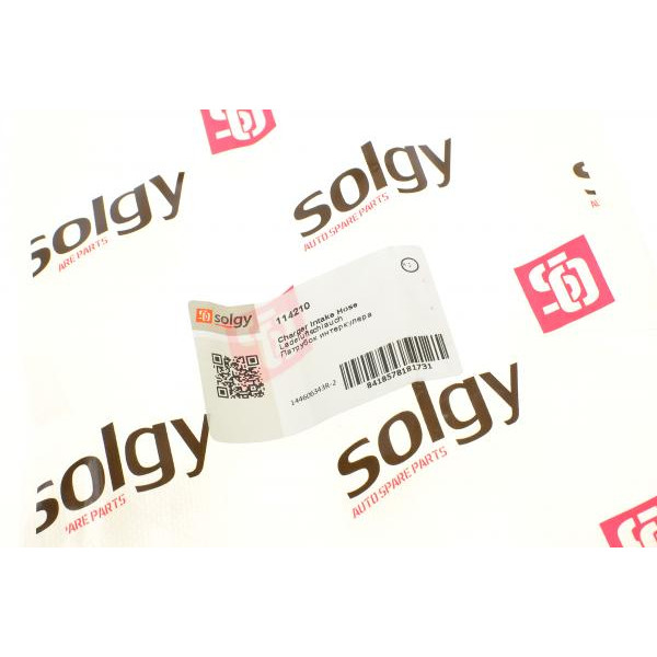114210 SOLGY Патрубок інтеркулера (довгий) Renault Megane IV/Scenic IV 1.6 dCi 15-