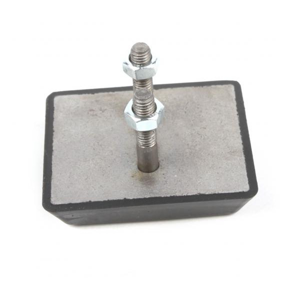 201160 SOLGY Подушка міжресорна Renault Mascott 01- (з болтами (болт h=27mm) (міжосьова відстань 26mm)