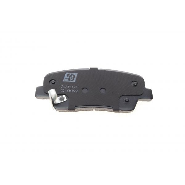 209167 SOLGY Колодки гальмівні (задні) Hyundai Santa Fe II/III/IV 06-/Genesis/Kia Sorento II/III 09-/Stinger 17-