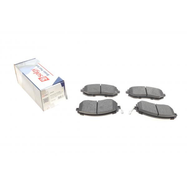 209209 SOLGY Колодки гальмівні (передні) Subaru Forester 02-/Impreza 00-/Legacy 03-14/Outback 03-