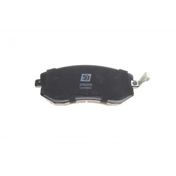 209209 SOLGY Колодки гальмівні (передні) Subaru Forester 02-/Impreza 00-/Legacy 03-14/Outback 03-
