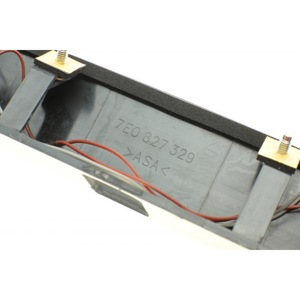 304089 SOLGY Планка дверей (задня) VW T6 15- (підсвічування номера) (з отвором під камеру)