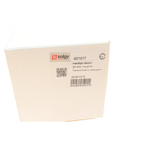 401017 SOLGY Перемикач світла фар Audi A4 00-08