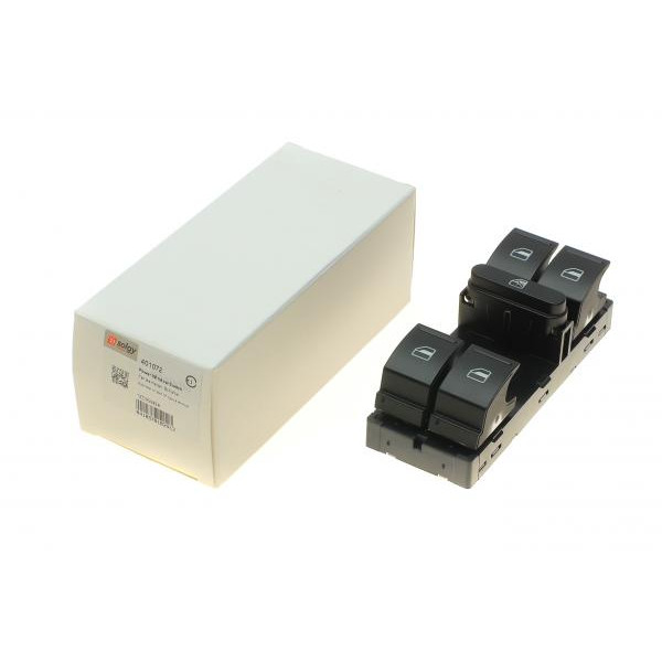 401072 SOLGY Кнопка склопідйомника (L) Skoda Fabia/Roomster 1.2/1.4/1.9 TDI 05-10 (блок)