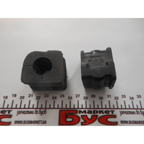 357411313 SV Втулка стабілізатора (переднього/внутрішня) VW Passat B3 (d=22.7mm) (L)
