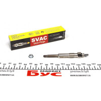SV020 SVAC Свічка розжарювання Citroen Berlingo/Peugeot Partner 1.9D 98- (DW8) (11V)