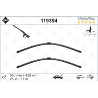 119394 SWF (Valeo) Щітки склоочисника (650/425mm) Ford Focus II 04-12/ Peugeot 207 07-
