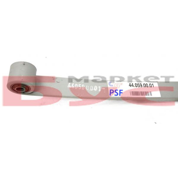 440590001ZT TES Ресора задня корінна Ford Transit 86-91 (парабола) (60/640/755) (15mm)