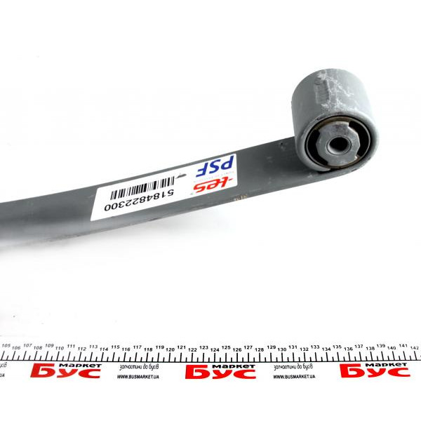 518482230019ZT TES Ресора задня корінна Fiat Doblo Cargo 01- (70/665/595) (13mm) (вигин 160mm)