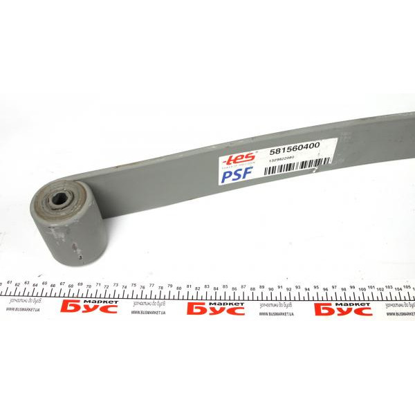 58156040019ZT1P TES Ресора задня корінна Fiat Ducato 02- (1/17mm) (80/715/715)
