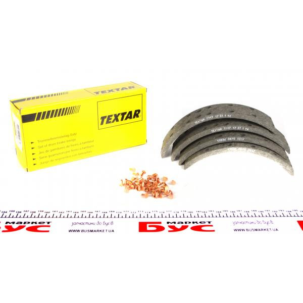 1302002 TEXTAR Накладки гальмівних колодок MB 307-310 D 77-96 (8.7 mm)