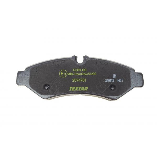 2074701 TEXTAR Колодки тормозные (задние) MB Sprinter (907,910) 211-519 CDI 18- (Brembo) (148.7x56.4x19.9) Q+