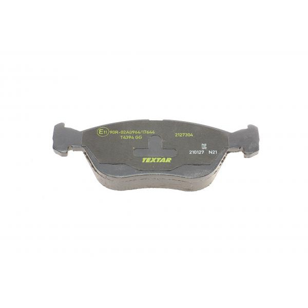 2127304 TEXTAR Колодки гальмівні (передні) Volvo S70/V70/XC70 96-07 (Teves) R15 Q+