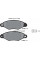 2198004 TEXTAR Колодки гальмівні (передні) Citroen Xsara/Peugeot 206 98- (Bosch) Q+