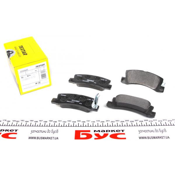 2242601 TEXTAR Колодки гальмівні (задні) Toyota Camry 2.2-3.0 i 91-01 (Akebono)