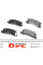 2242601 TEXTAR Колодки гальмівні (задні) Toyota Camry 2.2-3.0 i 91-01 (Akebono)
