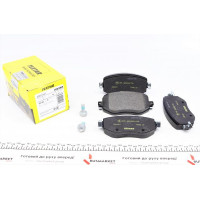 2261001 TEXTAR Колодки гальмівні (передні) Renault Megane IV 15- (TRW) Q+