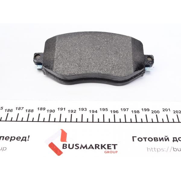 2261001 TEXTAR Колодки гальмівні (передні) Renault Megane IV 15- (TRW) Q+