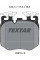 2261801 TEXTAR Колодки гальмівні (передні) BMW 3 (G20,G21)/5 (G30,G31)/7 (G11,12)/X5 (G05)/X6 (G06) 17- (Brembo)