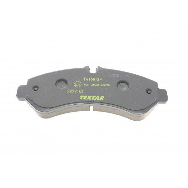 2279101 TEXTAR Колодки гальмівні (задні) MB Sprinter (907) 511-519 CDI 18- (Brembo) (169.2x66.6x20.5) Q+