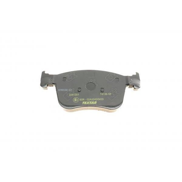 2281301 TEXTAR Колодки гальмівні (передні) Citroen Berlingo/Opel Combo 18-/Peugeot 3008/508 16- (Teves) Q+