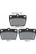 2365601 TEXTAR Колодки гальмівні (задні) Toyota Rav4 II 00-05 (Akebono)
